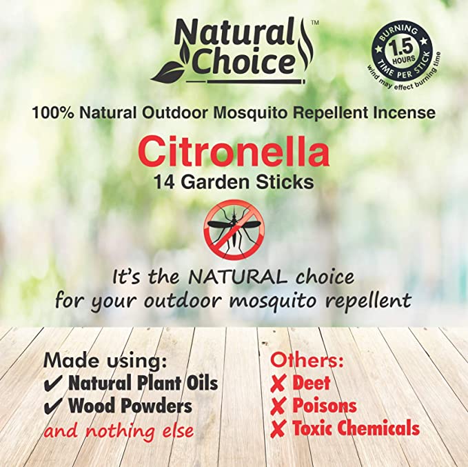 Citronella Incense Stick (14 Sticks) – Natural Choice Incense