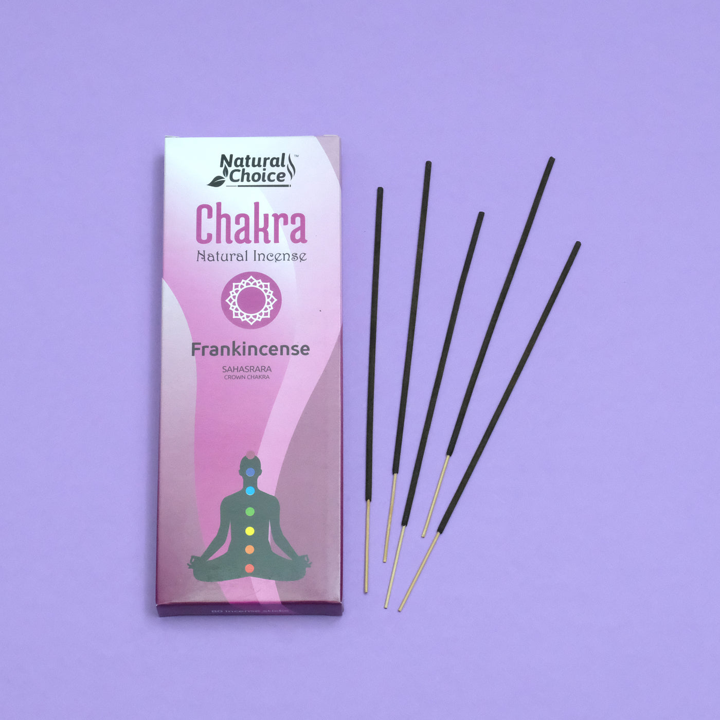 Frankincense Incense - Crown / Sahasrara Chakra Incense 80 sticks