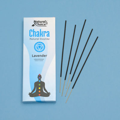 Lavender Incense - Throat Chakra / Vishudda Chakra 80 Sticks