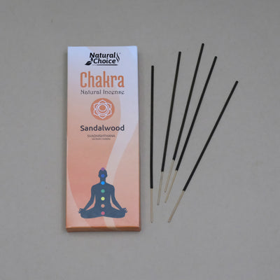Sandalwood Incense - Sacrum / Svadhishthana Chakra 80 Sticks